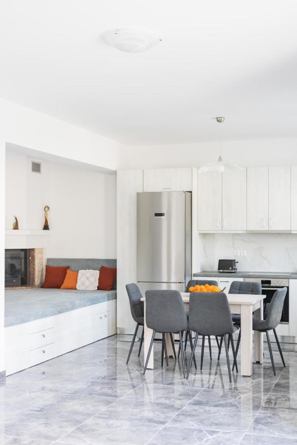 Kastrena House Villa Asklipiion Bagian luar foto